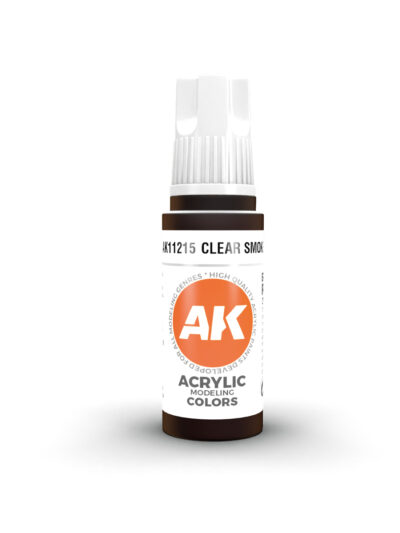 AKL - AK Interactive 3G Acrylic: Clear Smoke 18ml