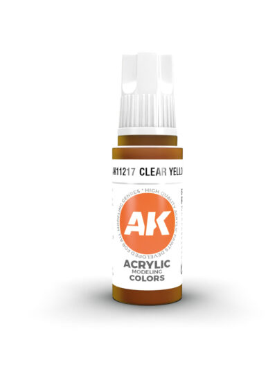 AKL - AK Interactive 3G Acrylic: Clear Yellow 18ml