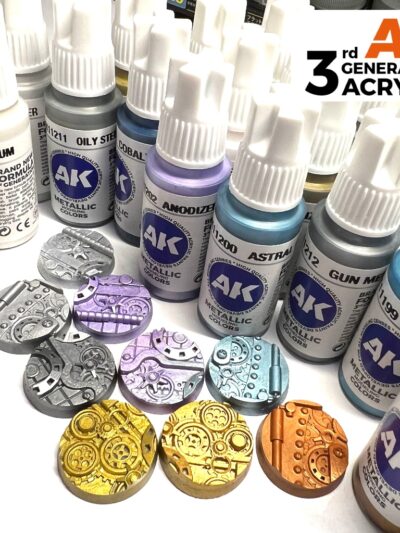AKL - AK Interactive 3G Acrylic: Metal Medium 18ml