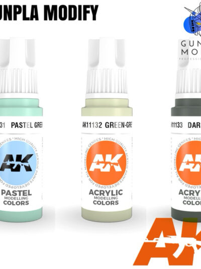 AKL - AK Interactive 3G Acrylic: Cold Green 18ml