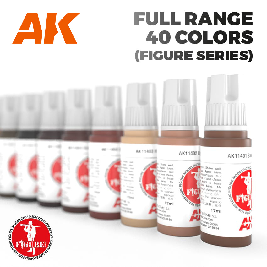 AKL - AK Interactive 3G Acrylic: Sun Red 18ml