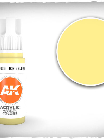 AKL - AK Interactive 3G Acrylic: Ice Yellow 18ml
