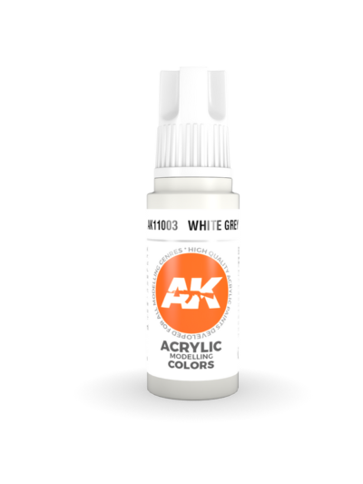 AKL - AK Interactive 3G Acrylic: White Grey 18ml