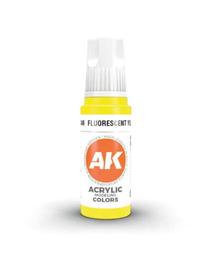 AKL - AK Interactive 3G Acrylic: Fluorescent Yellow 18ml