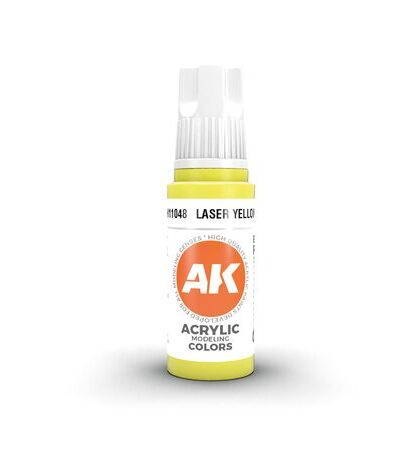 AKL - AK Interactive 3G Acrylic: Laser Yellow 18ml