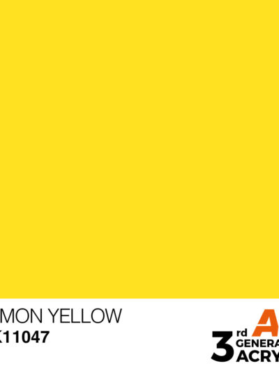 AKL - AK Interactive 3G Acrylic: Lemon Yellow 18ml