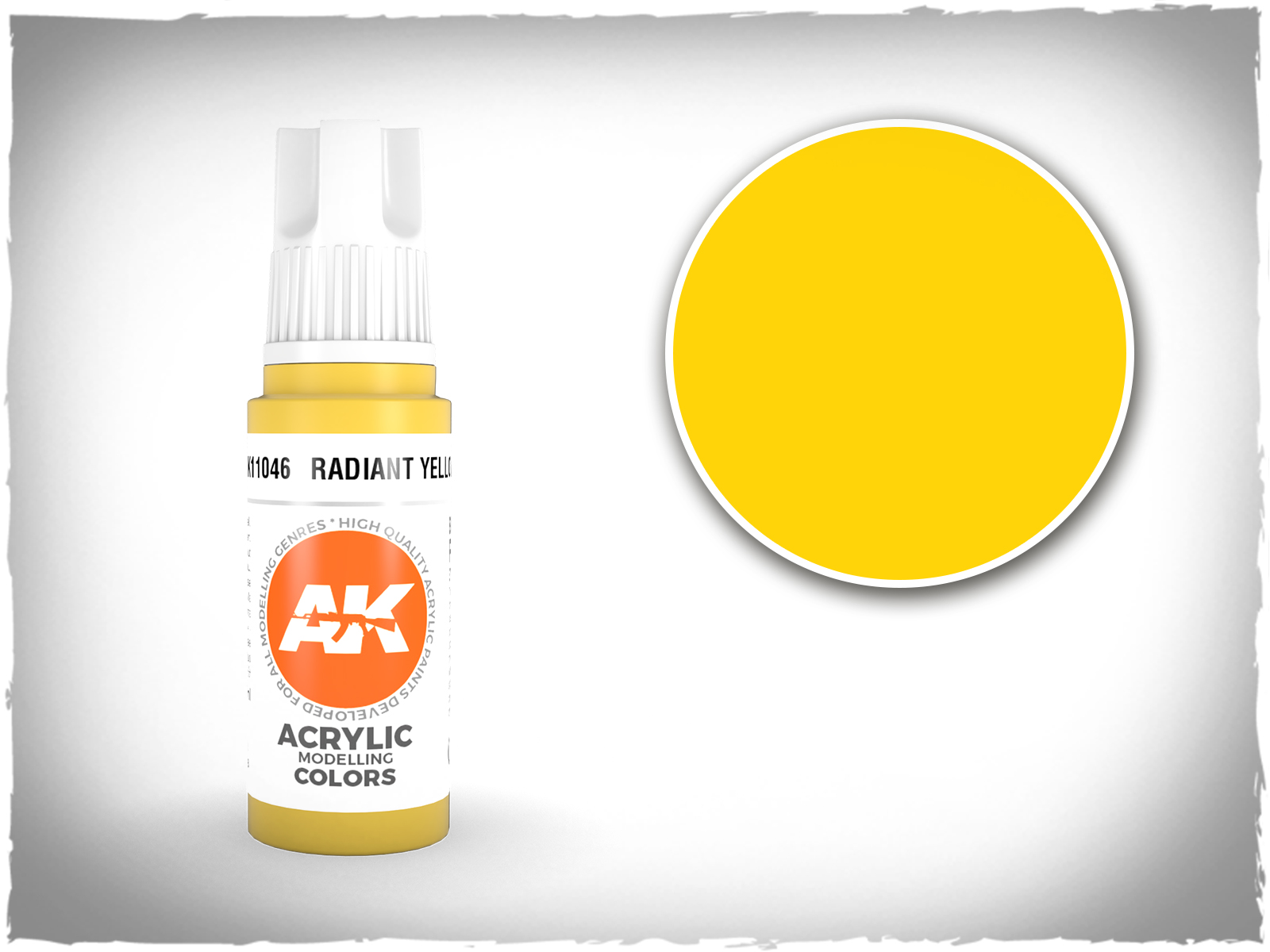 AKL - AK Interactive 3G Acrylic: Radiant Yellow 18ml