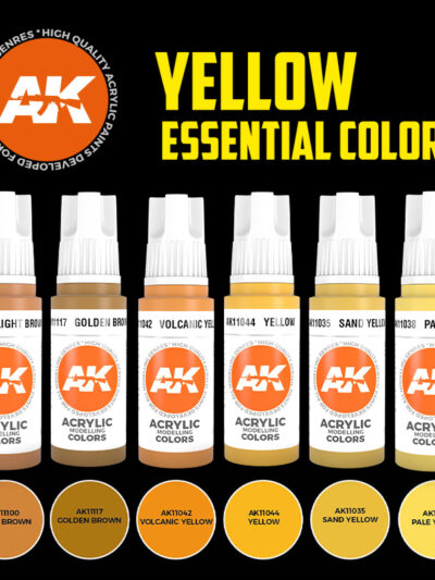 AKL - AK Interactive 3G Acrylic: Yellow 18ml