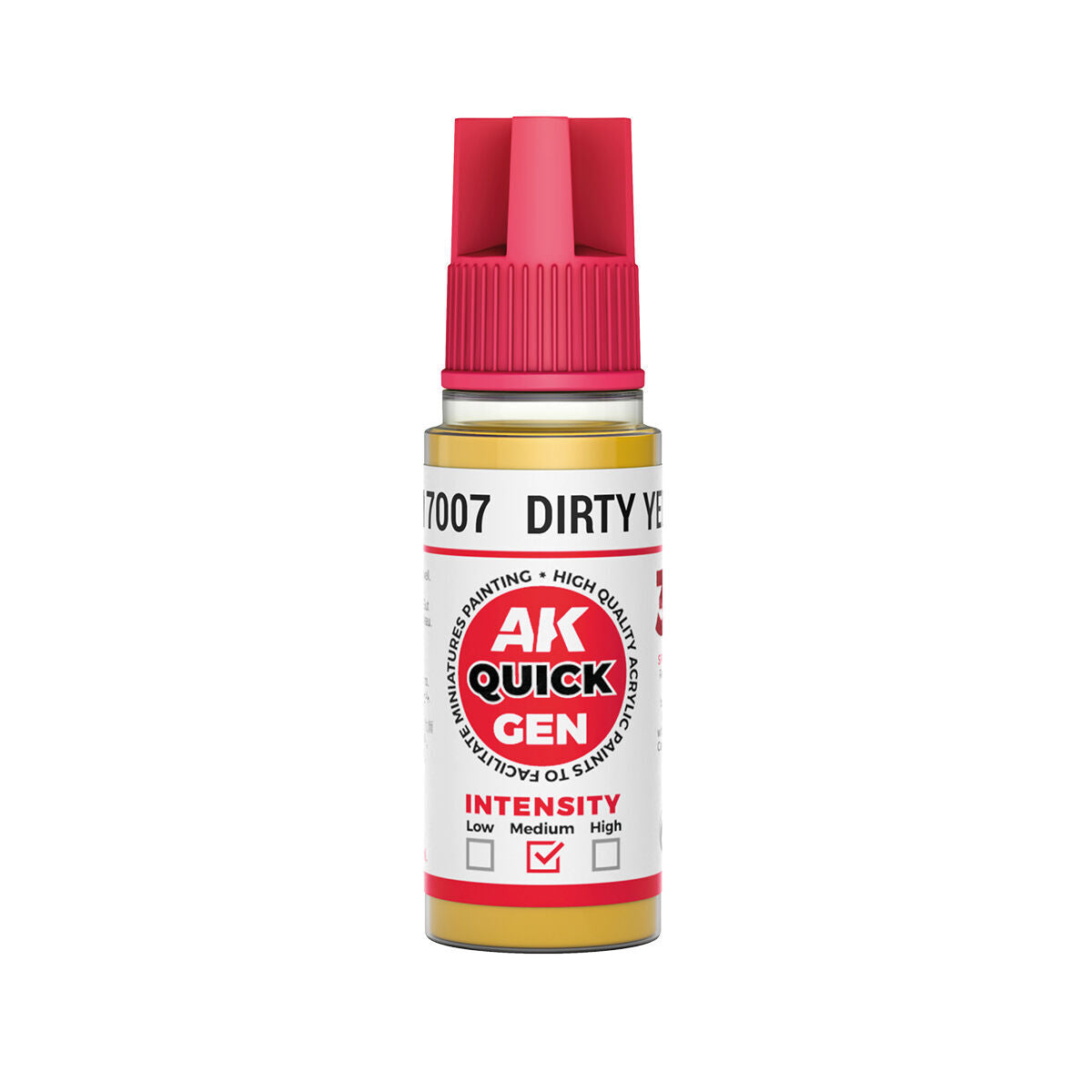 AKL - AK Interactive 3G Acrylic: Dirty Yellow 18ml
