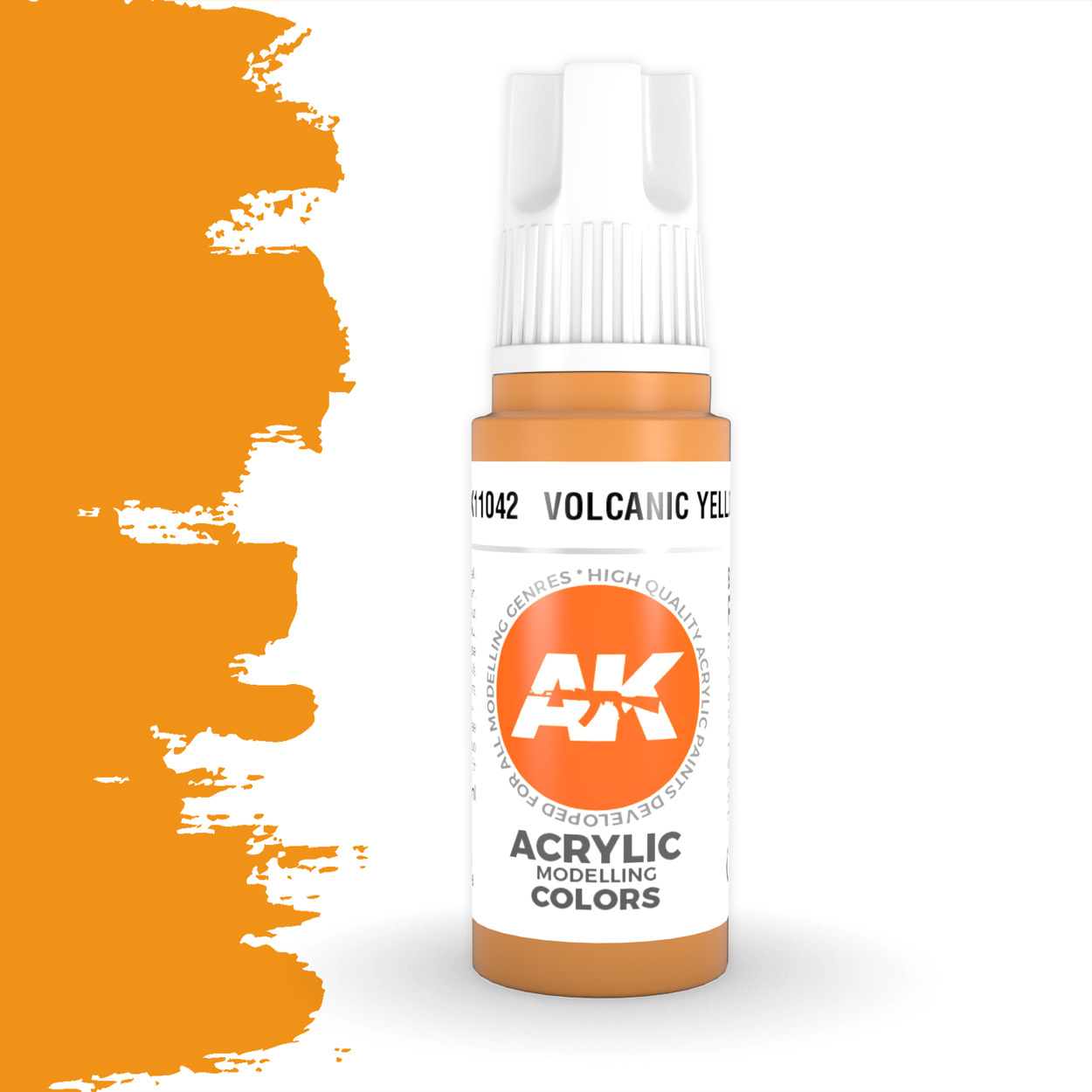 AKL - AK Interactive 3G Acrylic: Volcanic Yellow 18ml