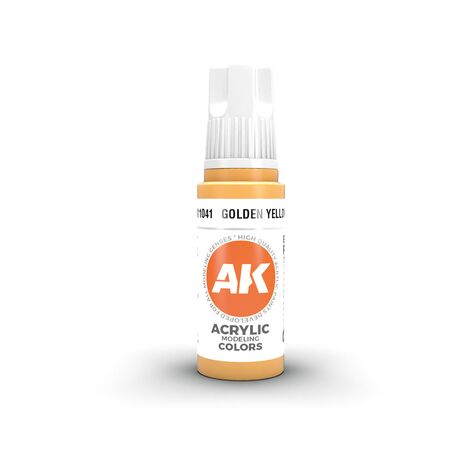 AKL - AK Interactive 3G Acrylic: Golden Yellow 18ml