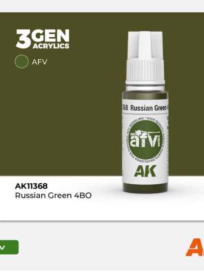 AKL - AK Interactive 3G Acrylic: Russian Green 18ml