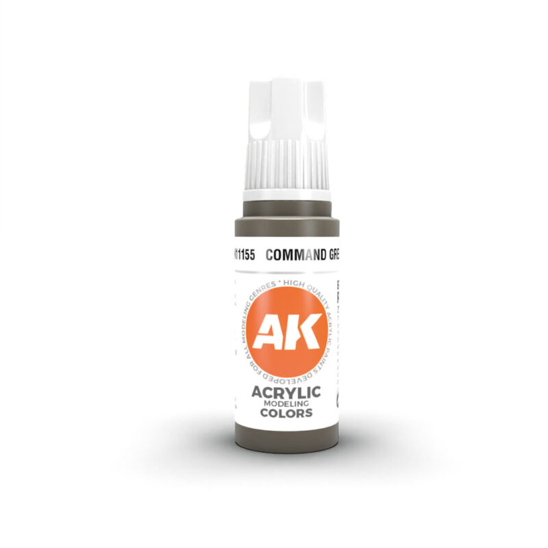 AKL - AK Interactive 3G Acrylic: Command Green 18ml