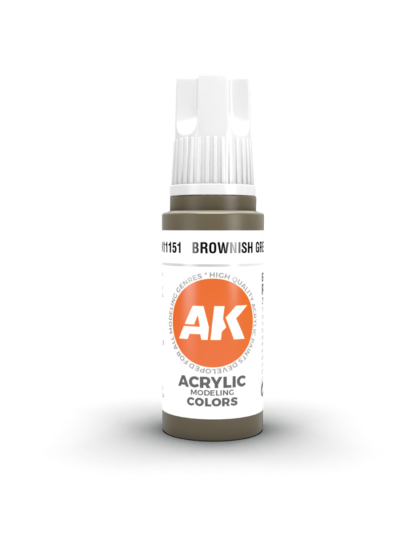 AKL - AK Interactive 3G Acrylic: Brownish Green 18ml