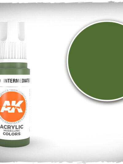 AKL - AK Interactive 3G Acrylic: Intermediate Green 18ml