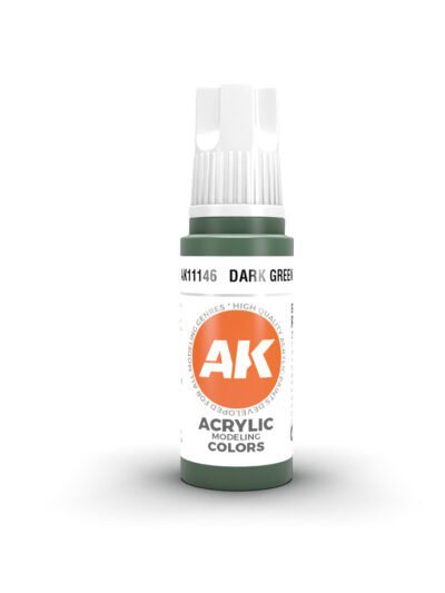 AKL - AK Interactive 3G Acrylic: Dark Green 18ml