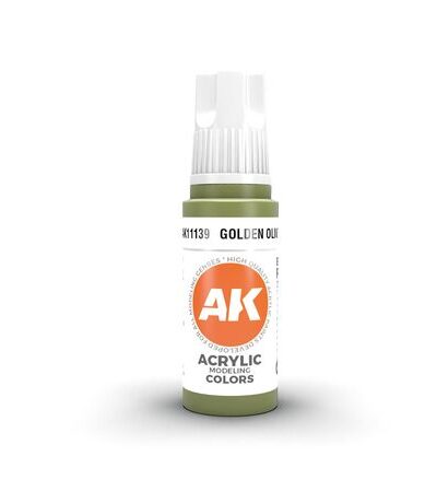 AKL - AK Interactive 3G Acrylic: Golden Olive 18ml