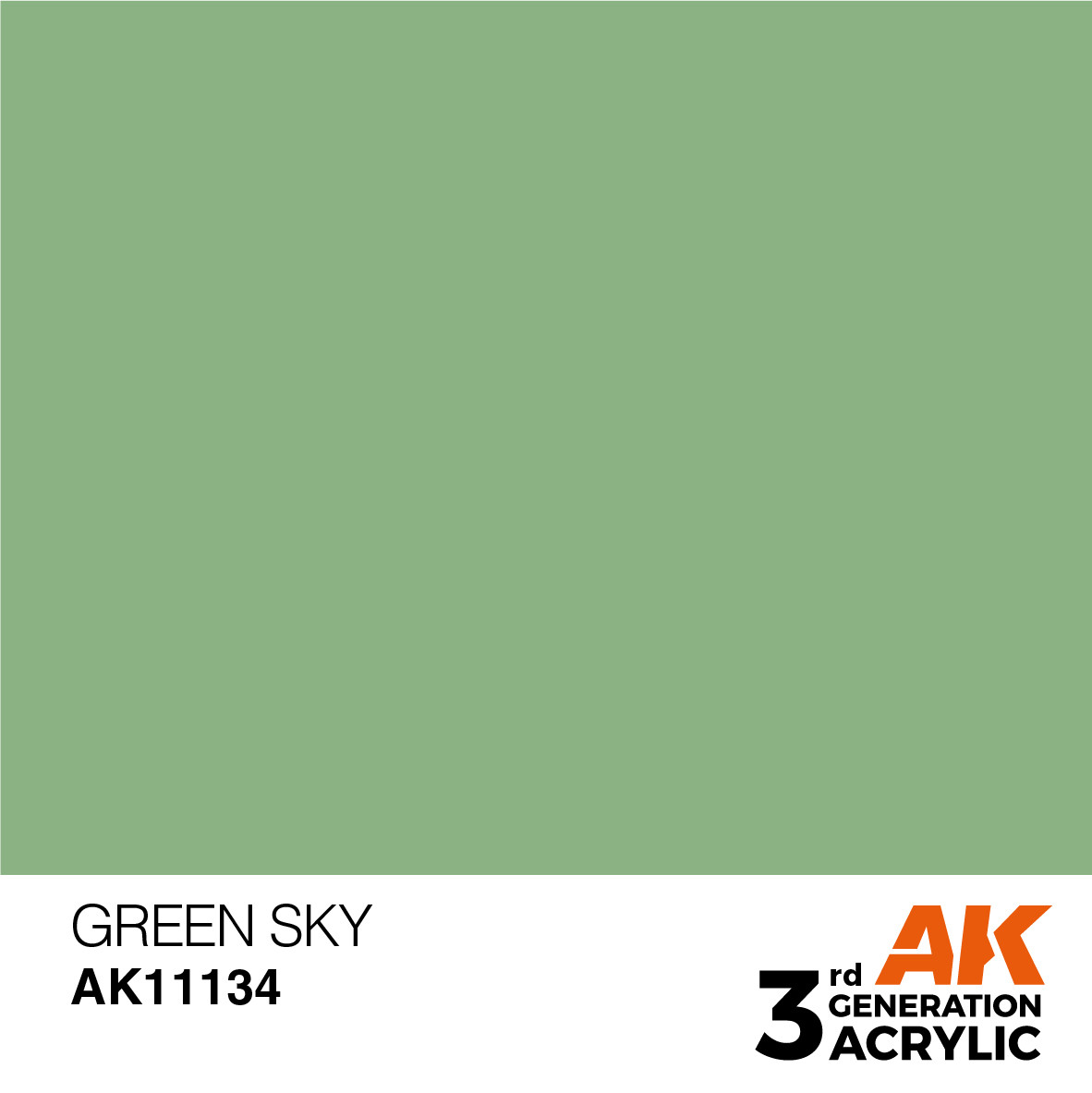 AKL - AK Interactive 3G Acrylic: Green Sky 18ml