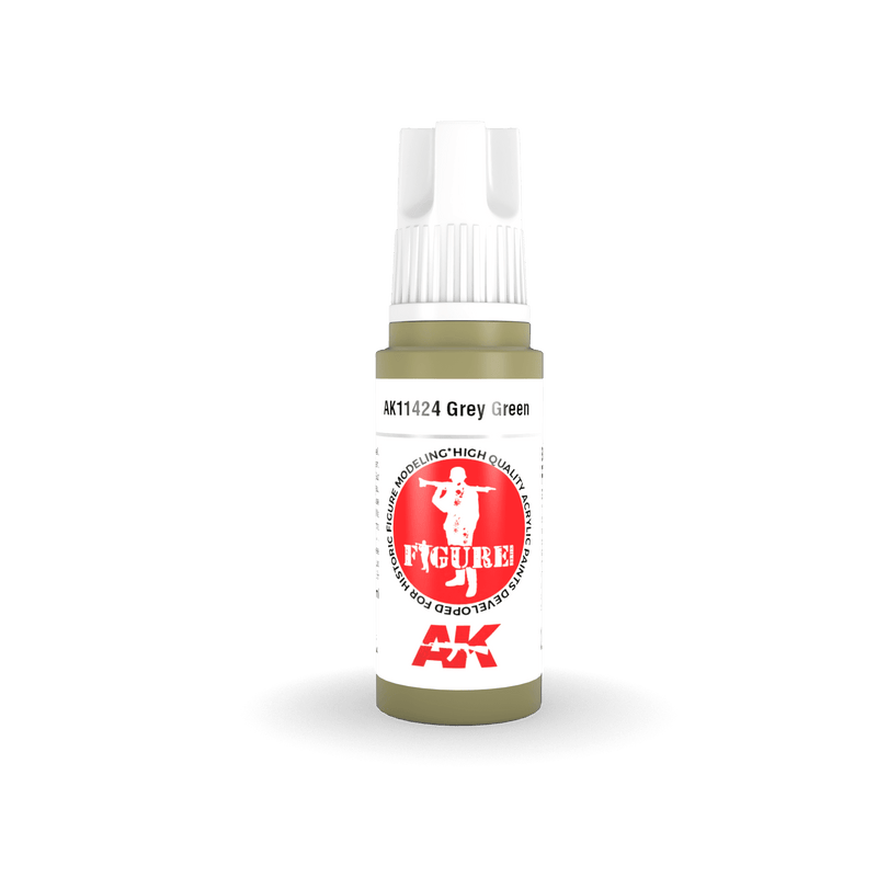 AKL - AK Interactive 3G Acrylic: Green Grey 18ml