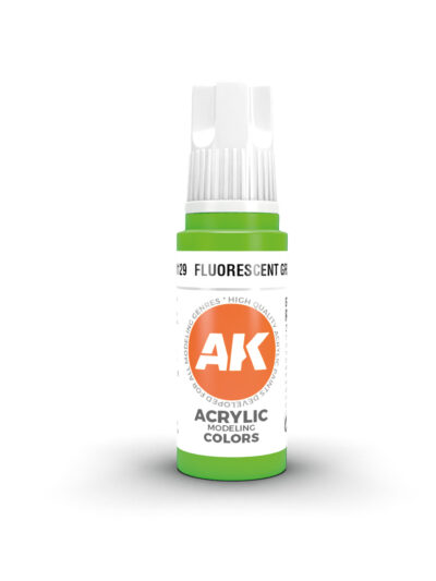 AKL - AK Interactive 3G Acrylic: Fluorescent Green 18ml