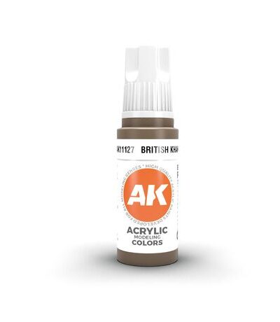 AKL - AK Interactive 3G Acrylic: British Khaki 18ml