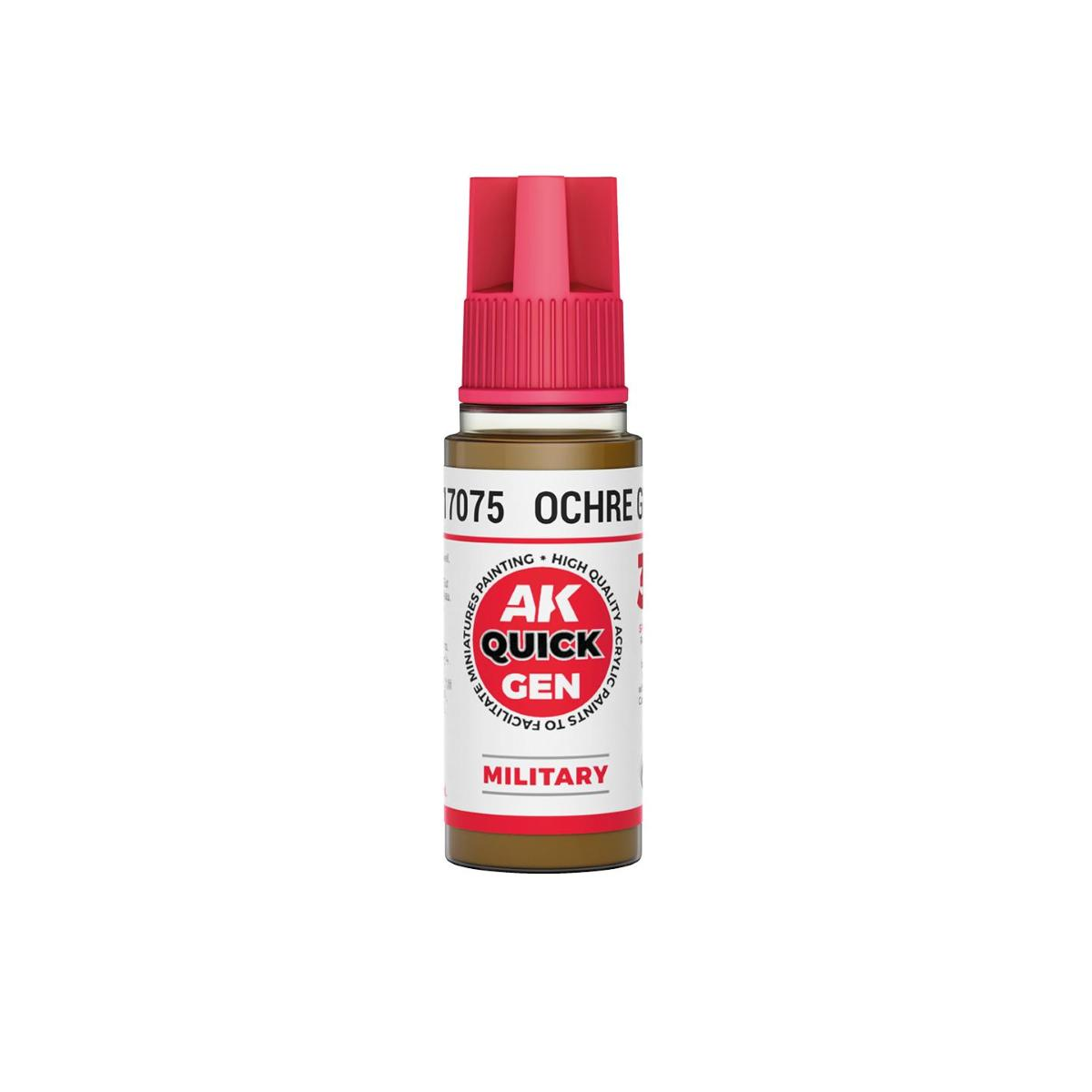AKL - AK Interactive 3G Acrylic: Green Ochre 18ml