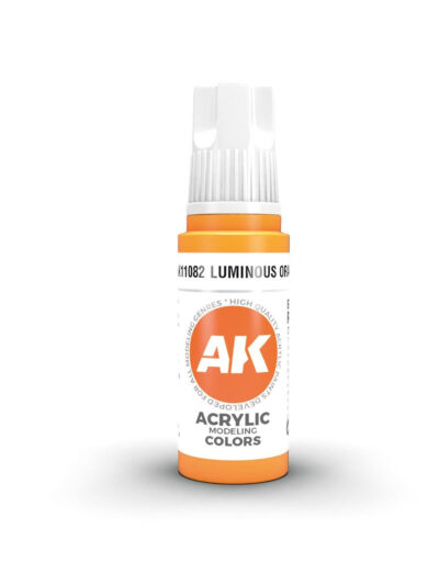 AKL - AK Interactive 3G Acrylic: Luminous Orange 18ml