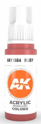 AKL - AK Interactive 3G Acrylic: Ruby 18ml