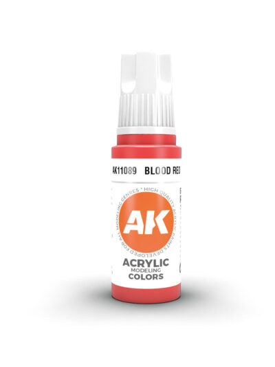 AKL - AK Interactive 3G Acrylic: Blood Red 18ml