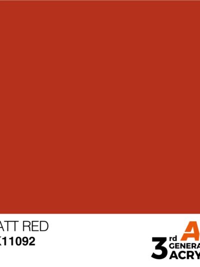 AKL - AK Interactive 3G Acrylic: Matt Red 18ml