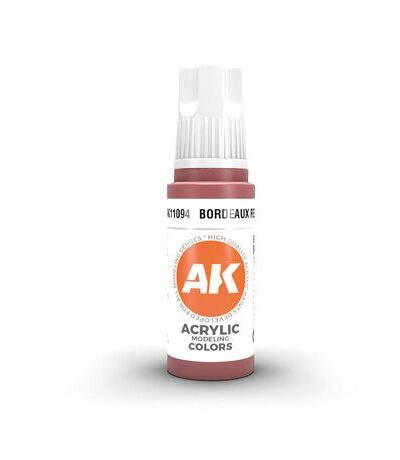 AKL - AK Interactive 3G Acrylic: Bordeaux Red 18ml