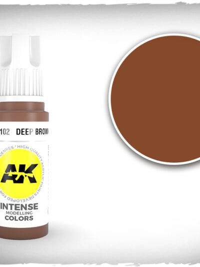 AKL - AK Interactive 3G Intense: Deep Brown 18ml