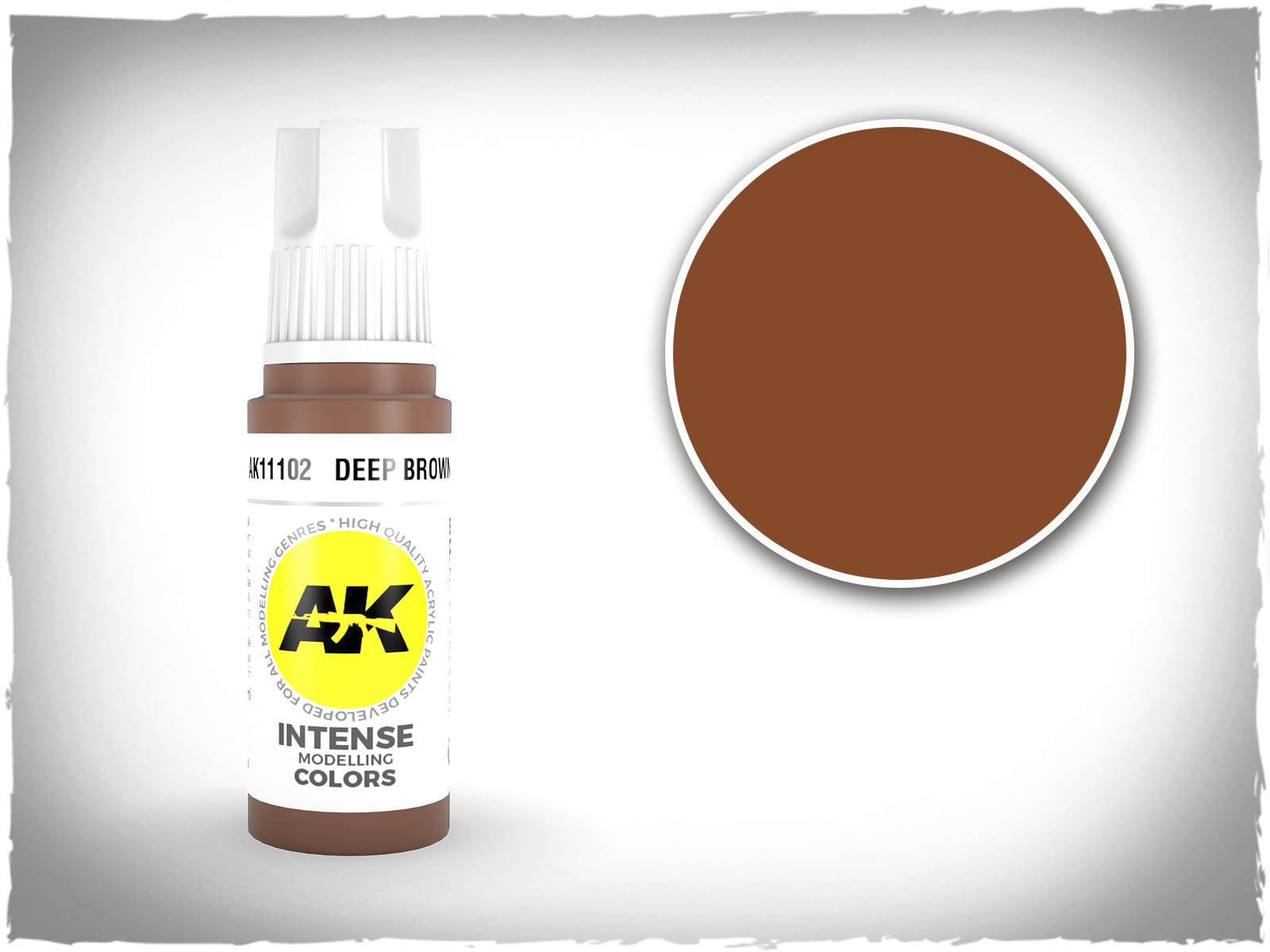 AKL - AK Interactive 3G Intense: Deep Brown 18ml