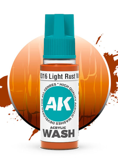 AKL - AK Interactive 3G Acrylic: Light Rust 18ml