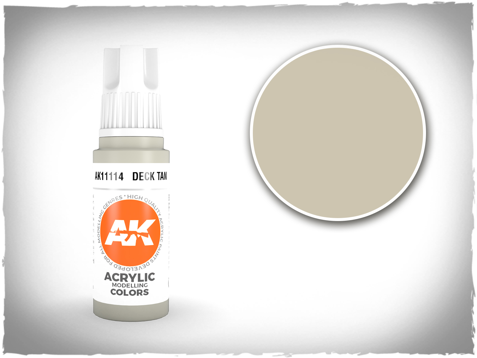 AKL - AK Interactive 3G Acrylic: Deck Tan 18ml