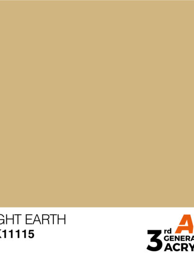 AKL - AK Interactive 3G Acrylic: Ligth Earth 18ml