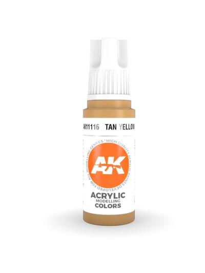 AKL - AK Interactive 3G Acrylic: Tan Yellow 18ml