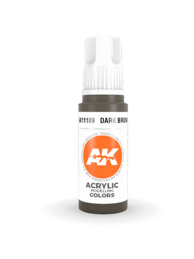 AKL - AK Interactive 3G Acrylic: Dark Brown 18ml