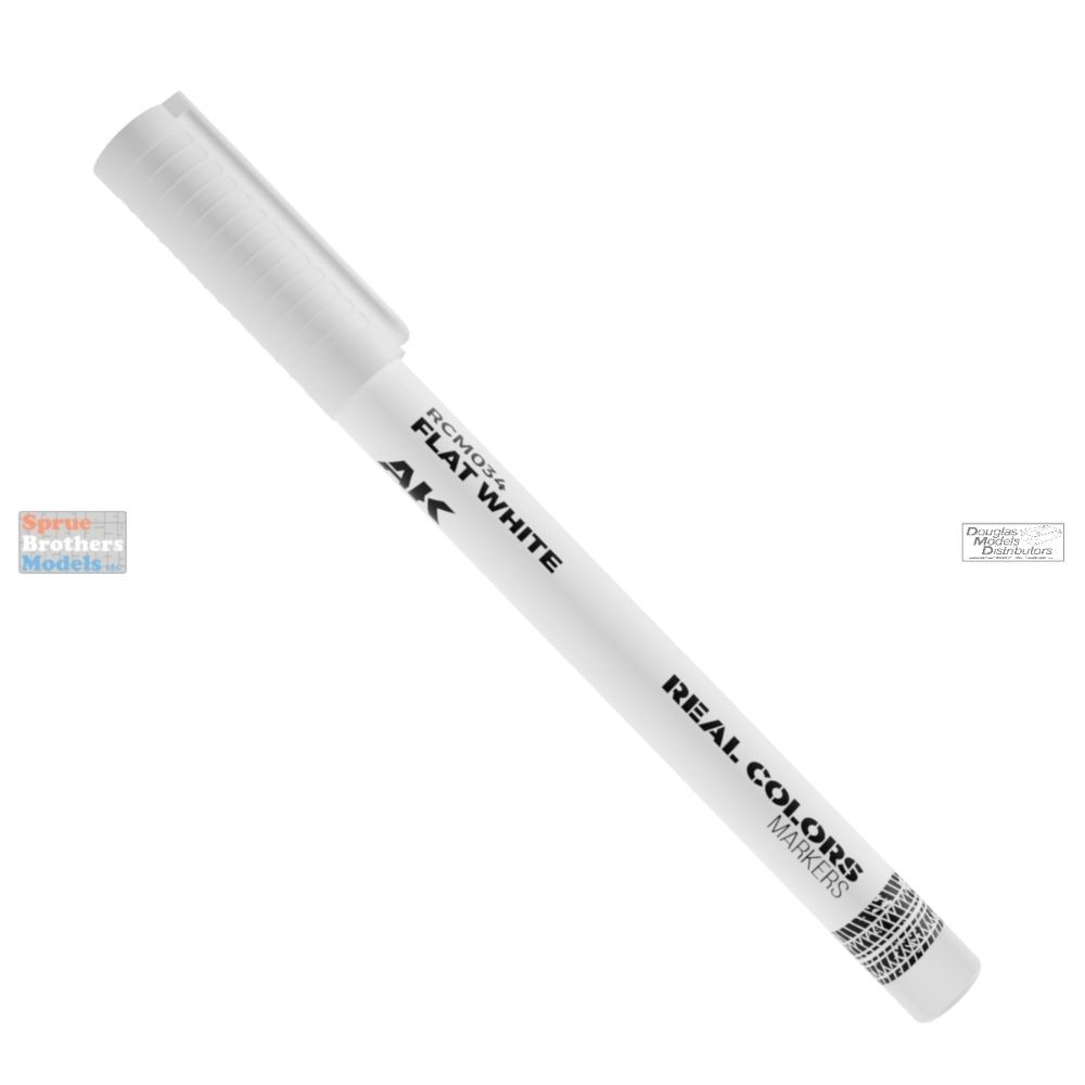 AKL - AK Interactive Real Colors Markers Flat White