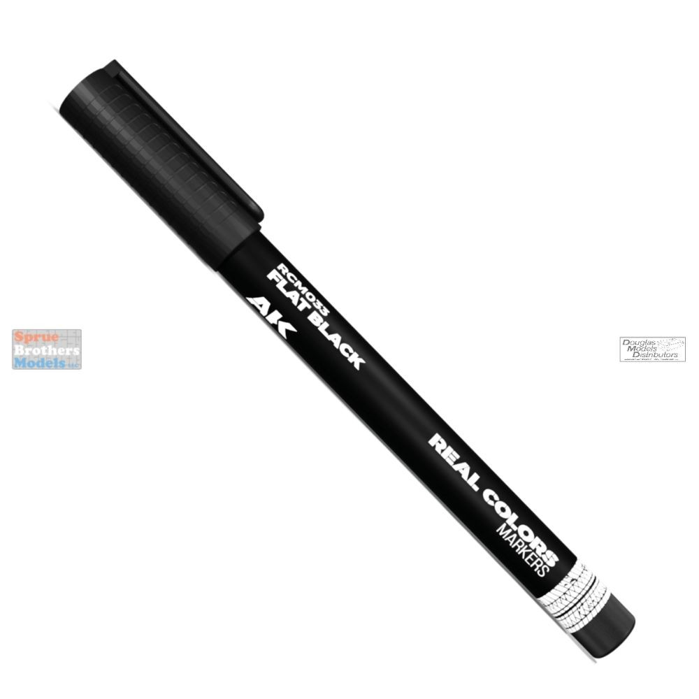 AKL - AK Interactive Real Colors Markers Flat Black