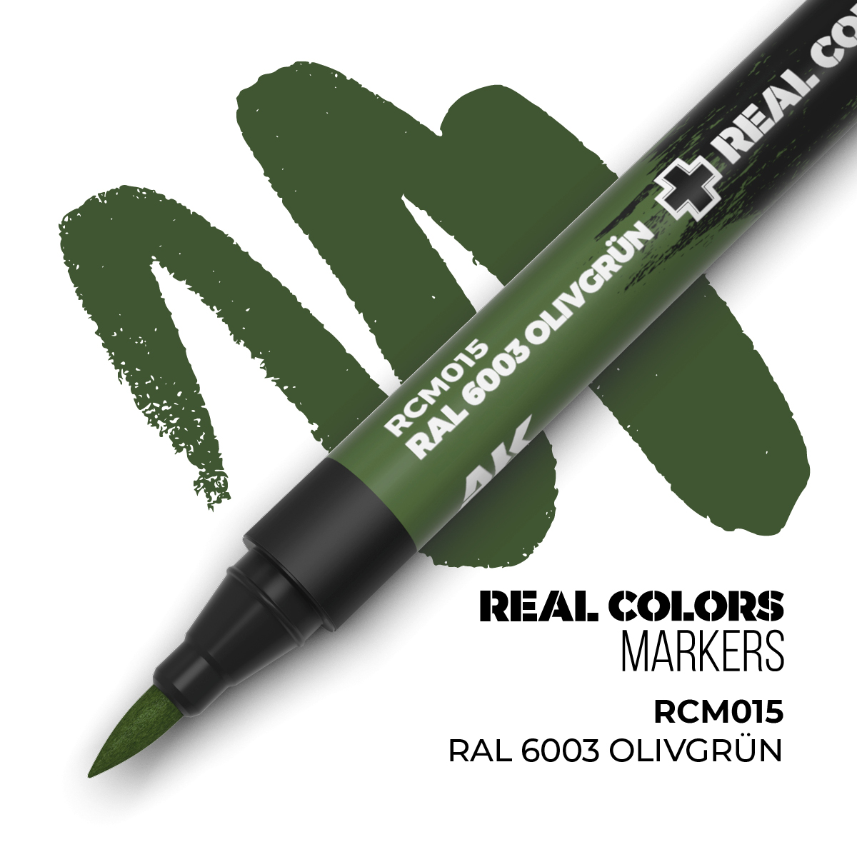 AKL - AK Interactive Real Colors Markers RAL 6003 Olivgrün