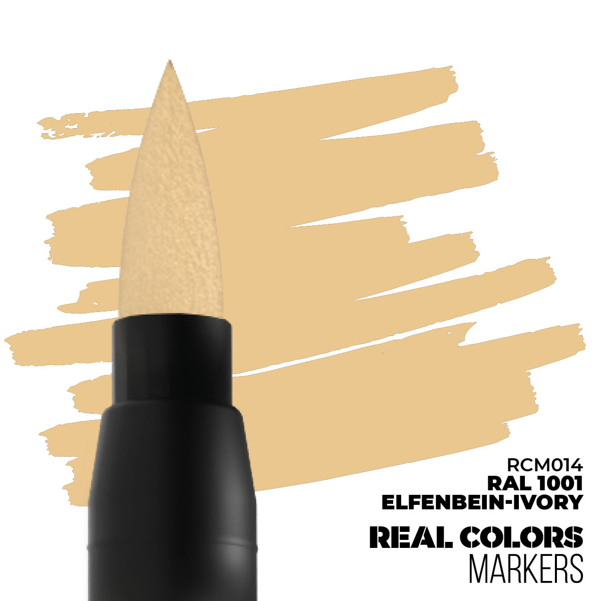 AKL - AK Interactive Real Colors Markers RAL 1001 Elfenbein-Ivory