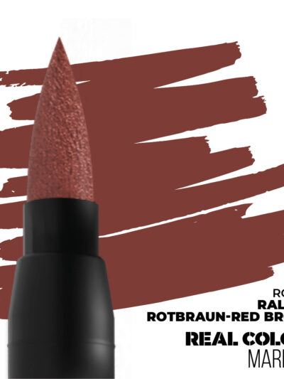 AKL - AK Interactive Real Colors Markers RAL 8012 Rotbraun-Red Brown