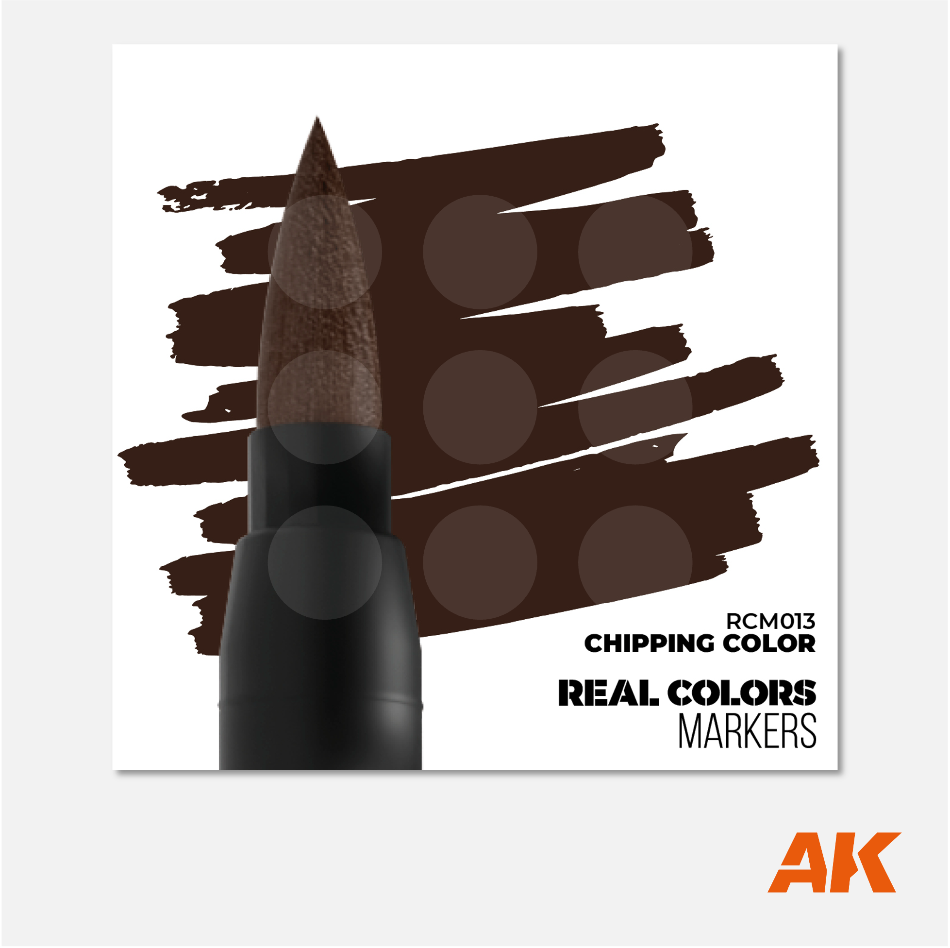 AKL - AK Interactive Real Colors Markers Chipping Color