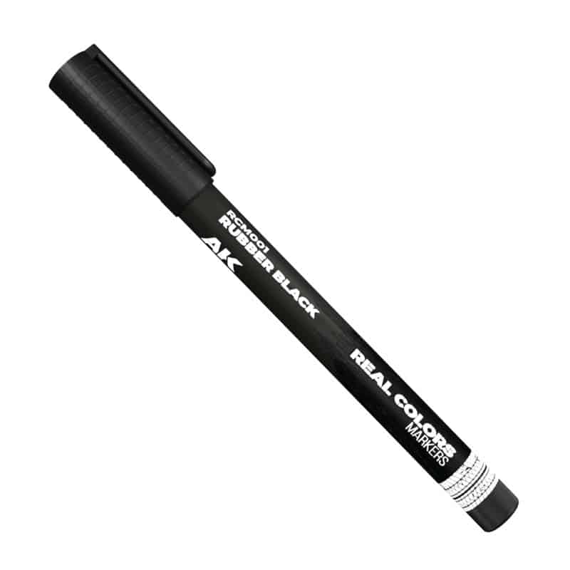 AKL - AK Interactive Real Colors Markers Rubber Black